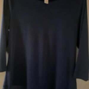 Navy Blue Women's Top